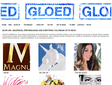 Tablet Screenshot of gloedamsterdam.nl